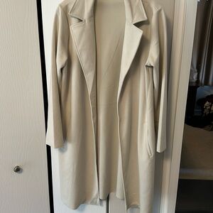 Cream color duster